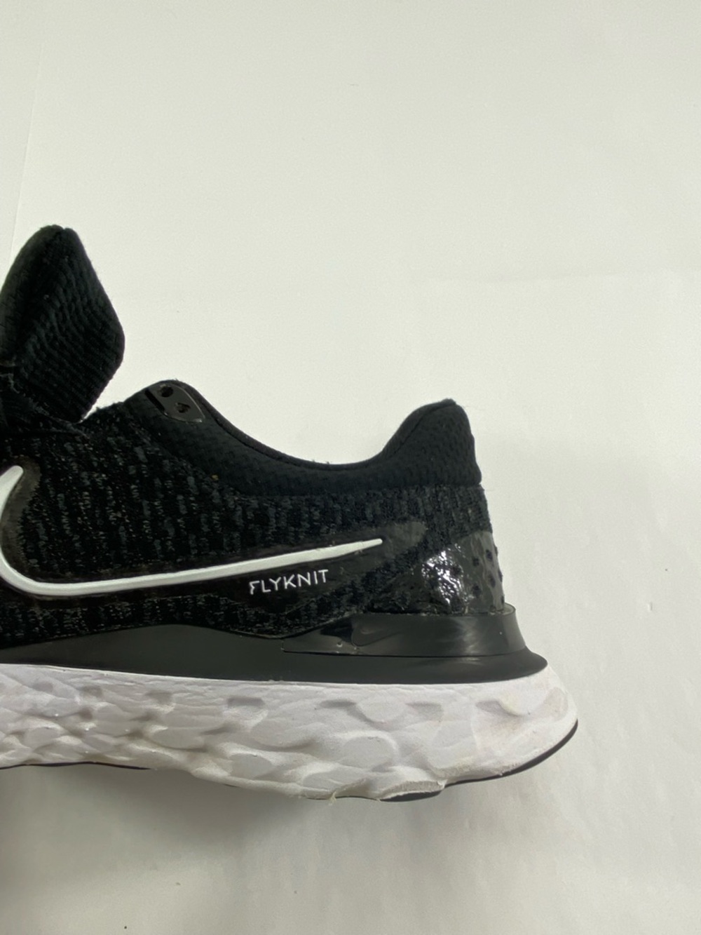 Nike React Infinity Run Flyknit 3 FK DD3024-001 Black Women’s 9 Running Shoes - Picture 10 of 16